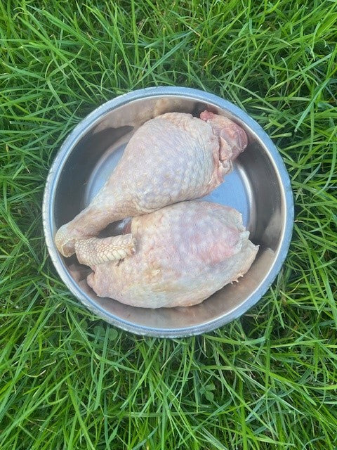 Pack of Turkey thigh and drumstick - Canines only